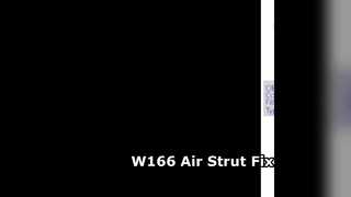 Замена пневматической стойки Mercedes W166